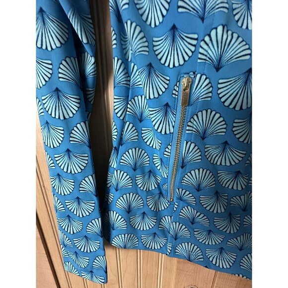 Sigrid Olsen Women’s Golf Tennis Full Zip Jacket Size L UPF 50 Teal Shell NWT - Picture 5 of 7
